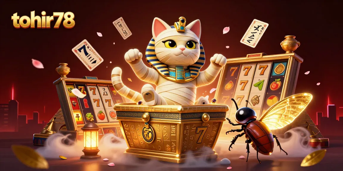 Menangkan jackpot dengan tohir78, slot online penuh warna dan simbol keberuntungan.