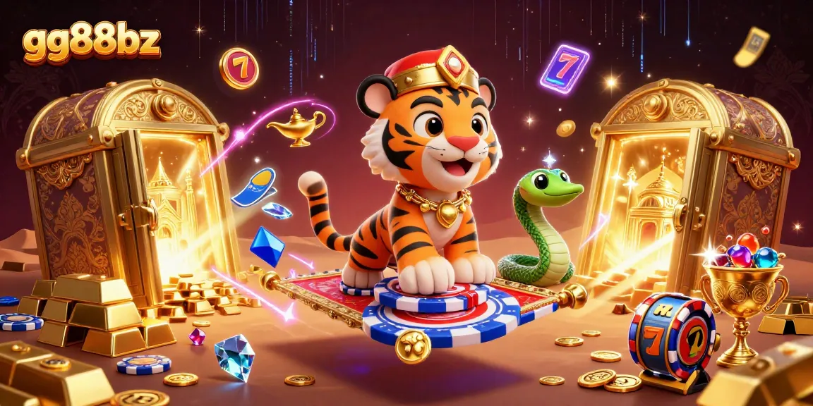Experience thrilling gameplay at gg88bz with vibrant casino aesthetics and enchanting characters.