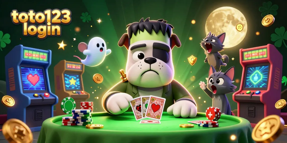 Experience thrilling gameplay at toto123 login with vivid animated characters, casino elements, and exciting gaming features.