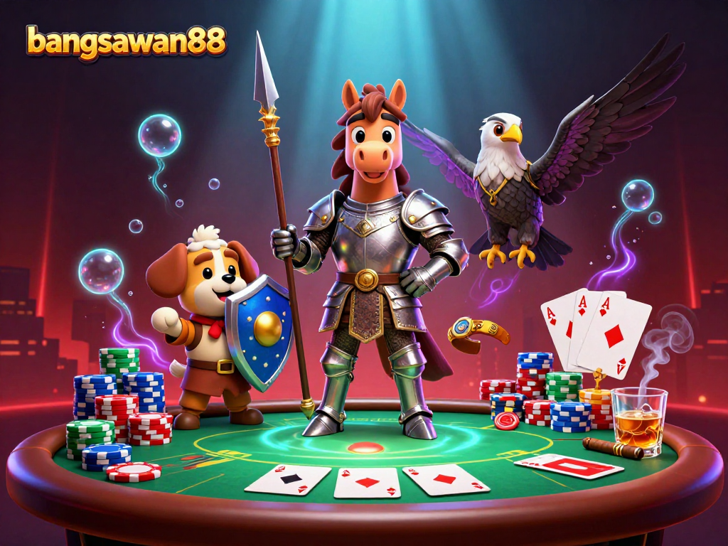 Experience the excitement of bangsawan88 with knights, chips & a vibrant casino atmosphere.