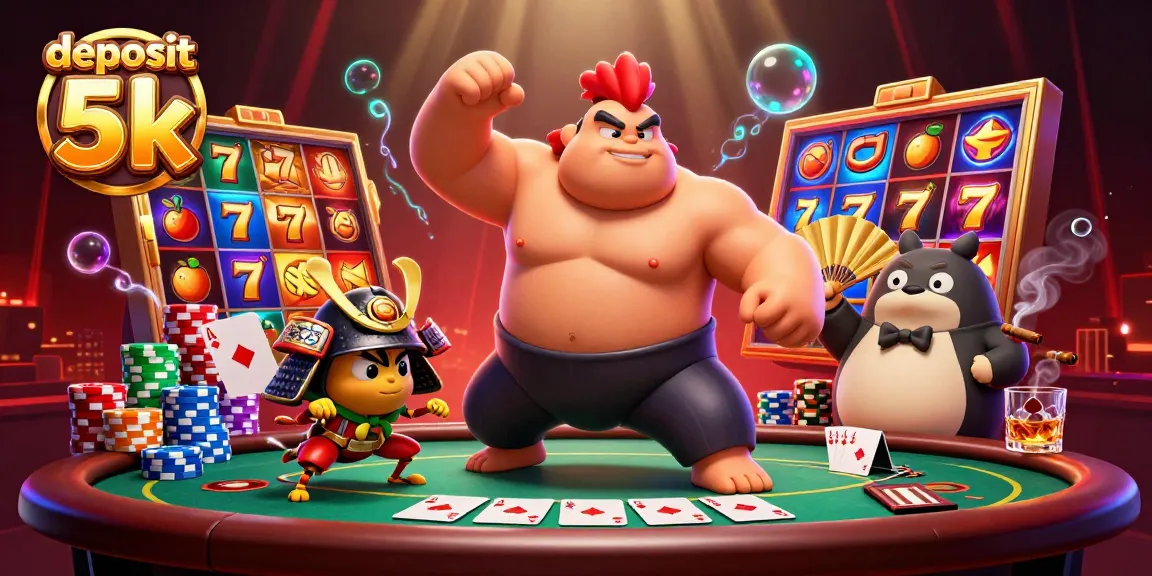 Engage in thrilling jackpot opportunities with deposit 5k while enjoying colorful animated slot reels.