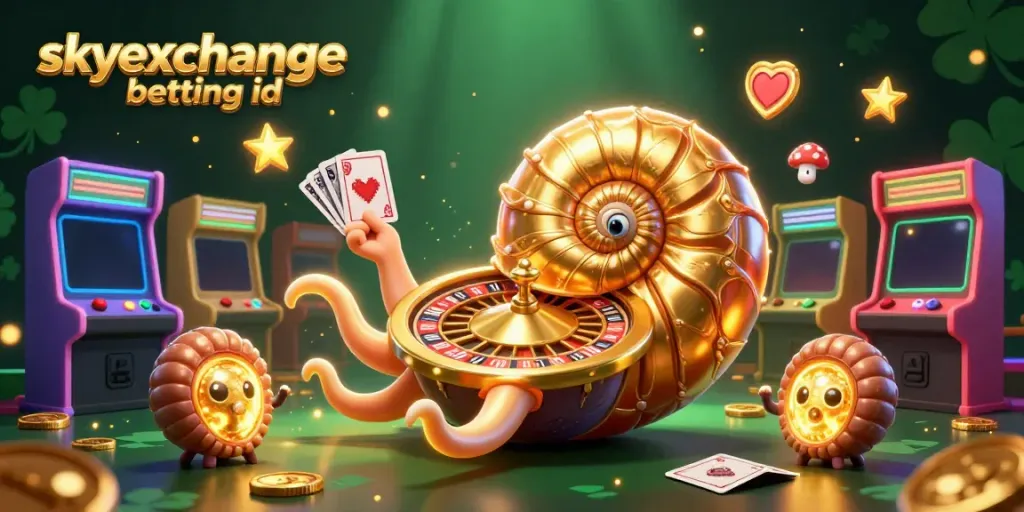 Engage in thrilling gameplay with skyexchange betting id featuring vibrant casino elements and characters.