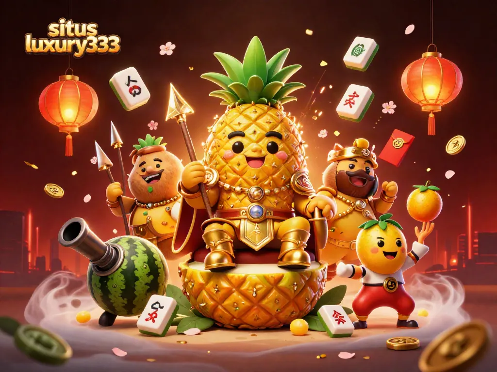 Situs luxury333 adalah platform judi online terkemuka dengan simbol keberuntungan berlimpah dan elemen permainan kasino yang menarik.