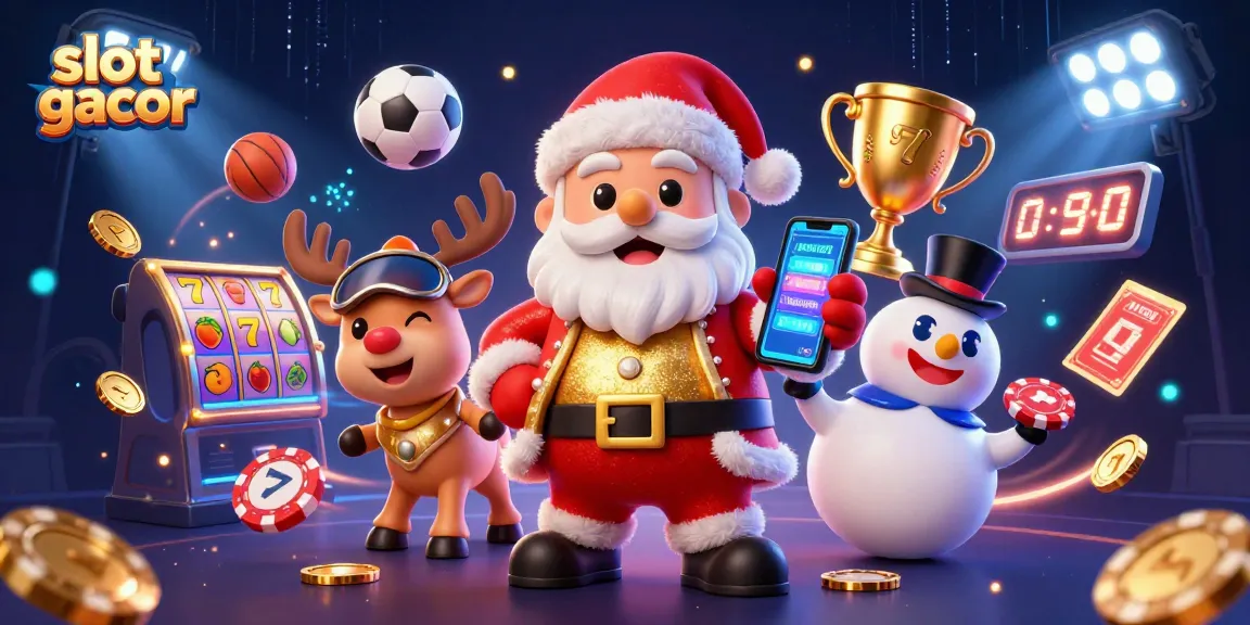 Jelajahi slot gacor dengan Santa, rusa, dan salju, melayani jackpot mengesankan!