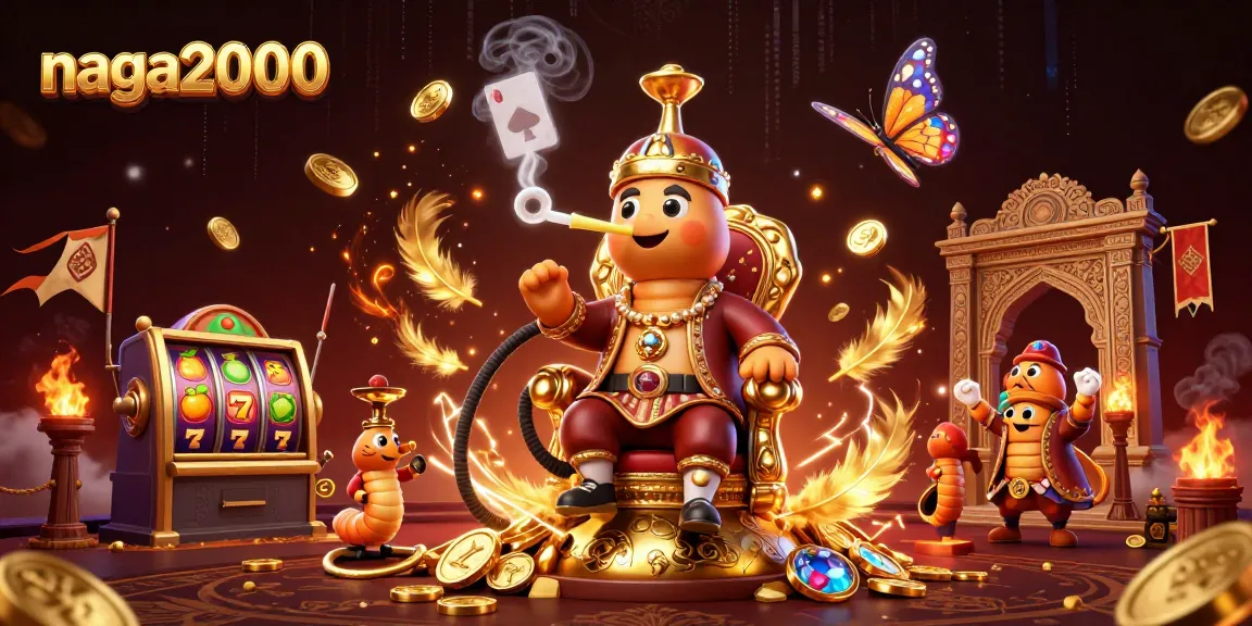 Mainkan slot di naga2000 dengan tampilan kasino yang penuh warna dan elemen menarik.