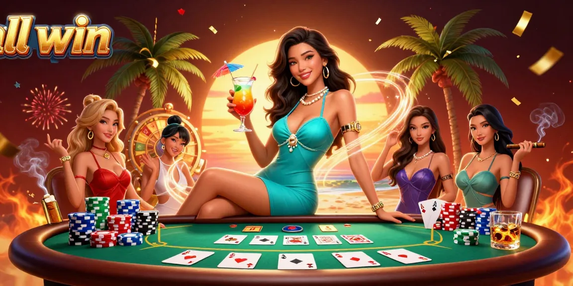 Experience the excitement of ll win with glamorous casino games featuring cocktails and poker