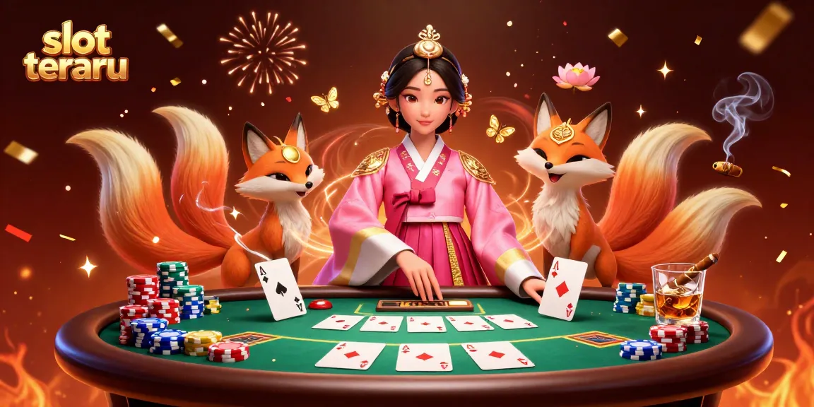 Experience thrilling gameplay with slot terbaru featuring an elegant lady and lucky nine-tailed fox.