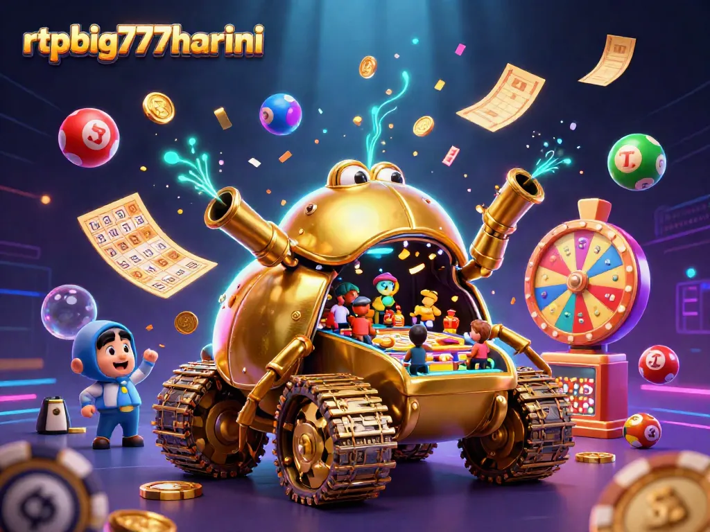 Experience the vibrant world of rtpbig777hariini as it showcases dynamic casino action with a lively beetle tank.