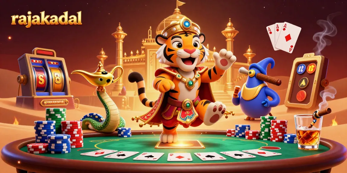 Mainkan slot jackpot di rajakadal dengan sultan dan unsur kasino yang menarik.