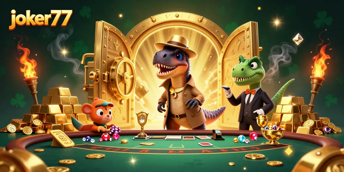 Engage with joker77 at blackjack tables with thrilling, animated casino scenes featuring clever characters.