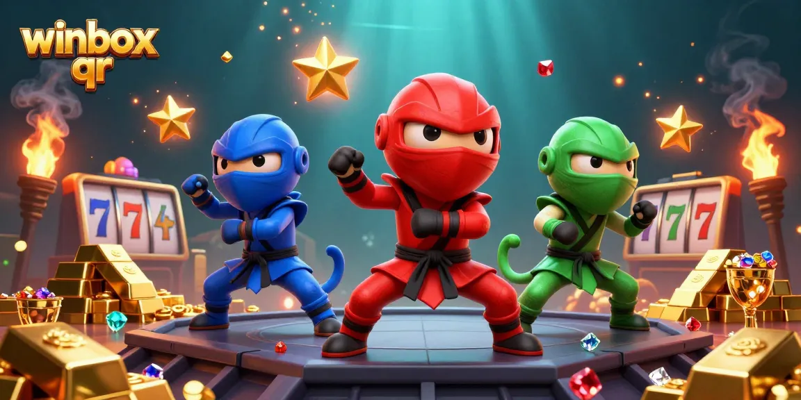 Experience the excitement with winbox qr as ninja chameleons explore casino treasures.