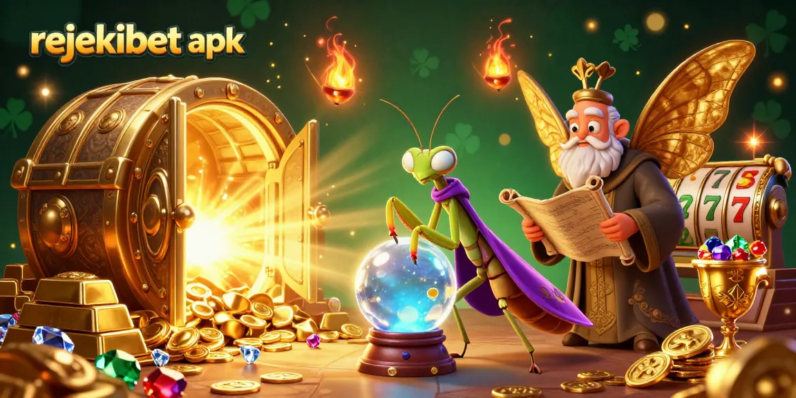 Engage in excitement with Rejekibet apk, featuring cartoon characters and dynamic casino elements.