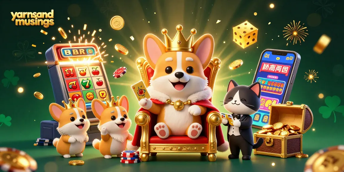 Experience a vibrant jackpot scene with yarnsandmusings where luck reigns supreme, showcasing thrilling gaming visuals.
