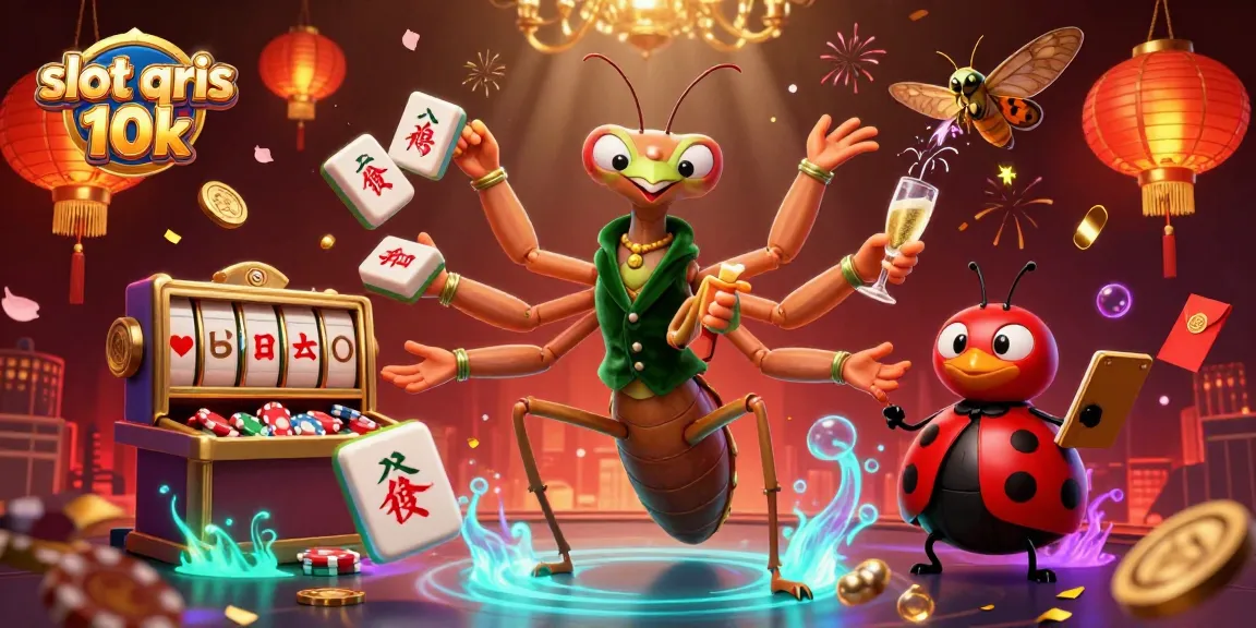 Engage in thrilling gameplay at slot qris 10k with vibrant casino characters and rich elements.