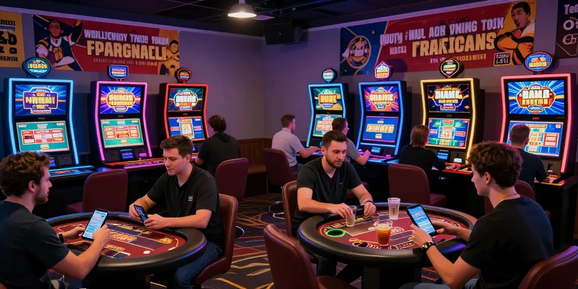 Players enjoying a vibrant atmosphere at credit card casinos at https://dea.org.uk with exciting games and promotions.
