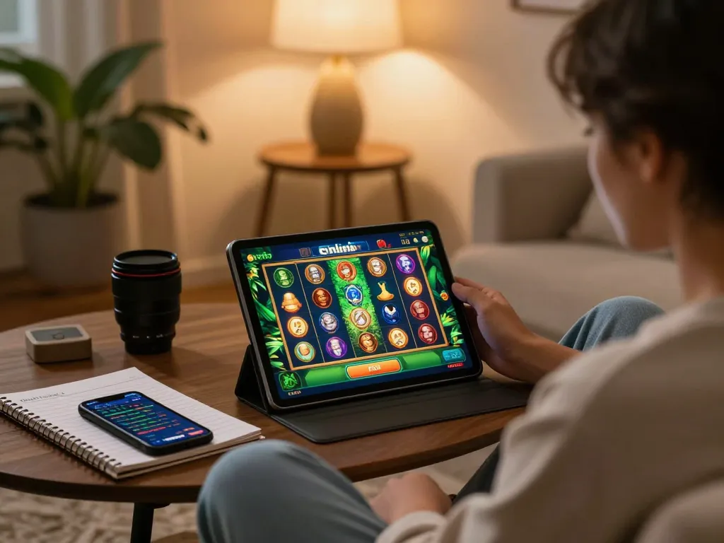 Enjoy engaging online casinos in Canada while playing slots at home with strategic notes nearby.