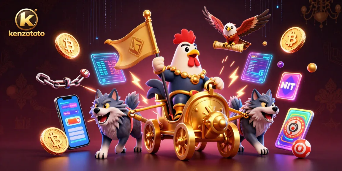 Kenzototo offers vibrant lottery excitement with thrilling elements in a rich 3D scene.