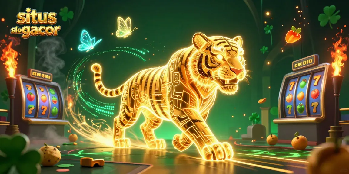 Menangkan jackpot di situs slot gacor dengan slot reel dan simbol keberuntungan yang berkilau.