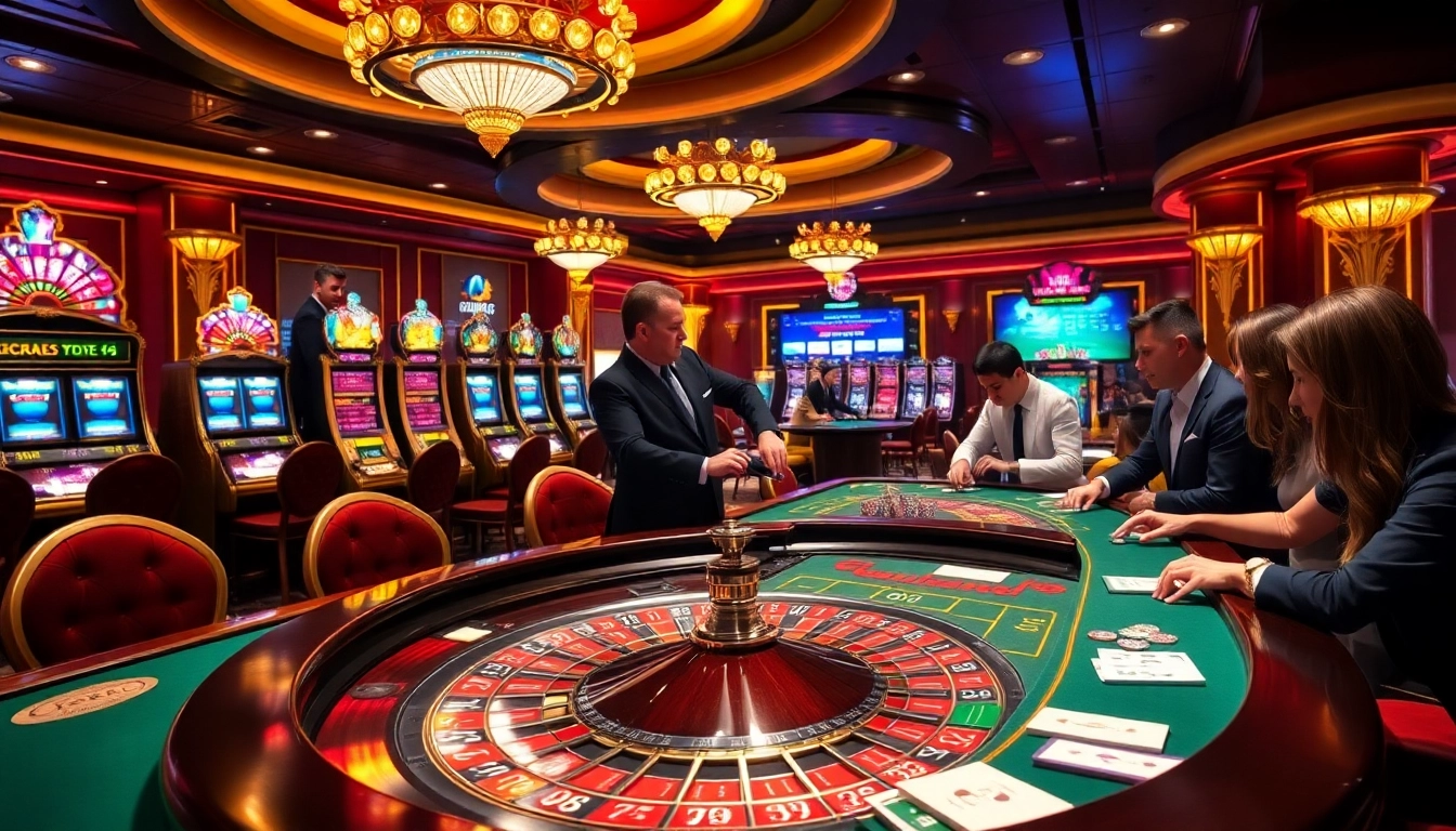 Engaging gameplay at a luxurious 79 king-themed casino table with vibrant colors.
