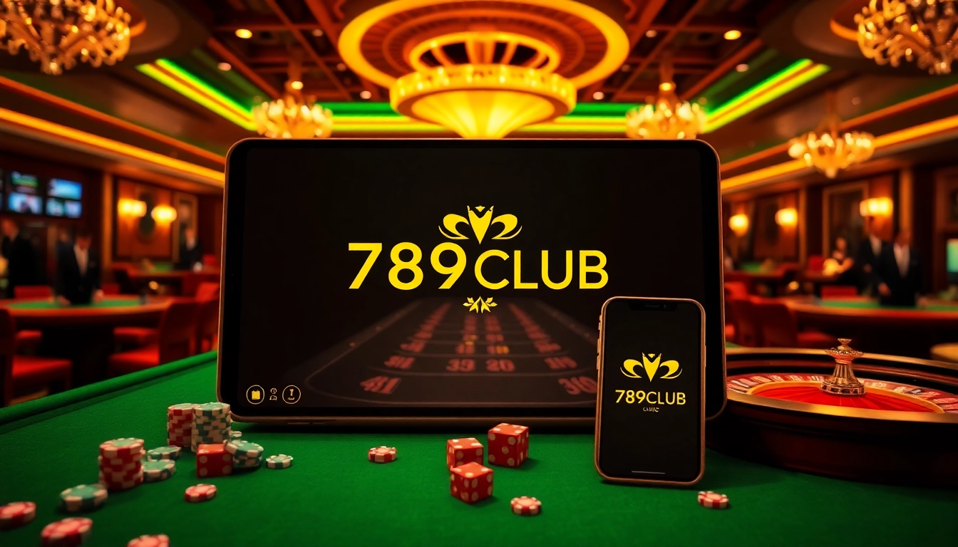 Experience the thrill of 789CLUB with vibrant casino games and engaging digital interfaces.